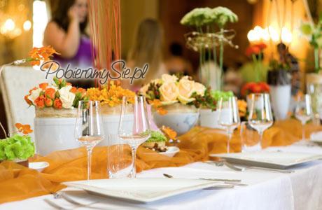 dekoracje stołów weselnych