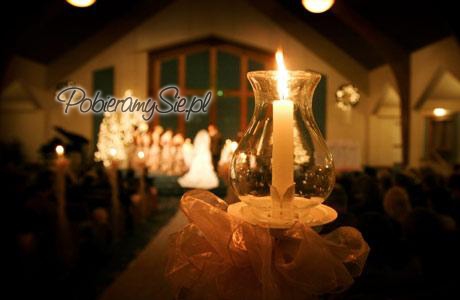 dekoracje ślubne, świece, lampiony, szkło