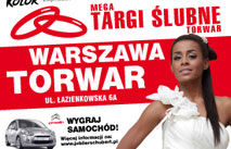 Mega Targi Ślubne Torwar już 3-4 grudnia w Warszawie