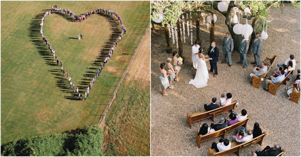 Filmowanie ślubów i wesel dronem