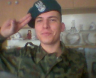 Pawe� pare lat temu, jeszcze w wojsku