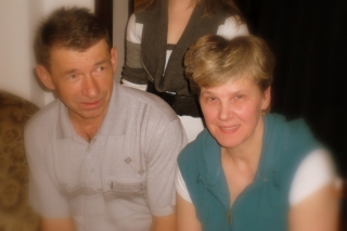 Anna i Stanisław Kalinowscy -rodzice pana młodego