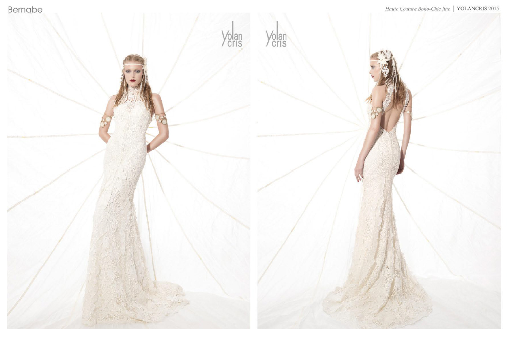 Suknia ślubna YolanCris, model Bernabe