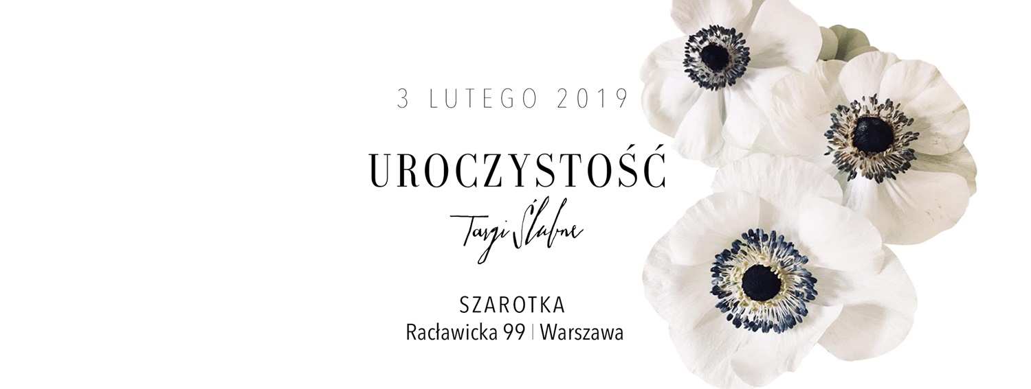 Targi Ślubne UROCZYSTOŚĆ w Szarotce - 03.02.2019