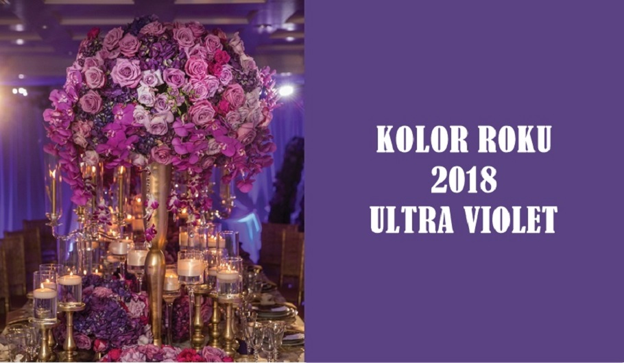 Ultra fiolet kolorem roku 2018 według Pantone
